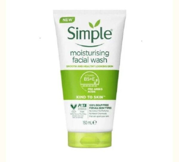 Simple Kind To Skin Moisturizing Facial Wash 5.1fl oz,150ml