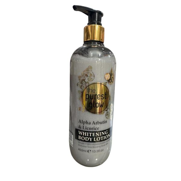 THE PUREST GLOW ALPHA ARBUTIN AND LICORICE BODY LOTION 400ML