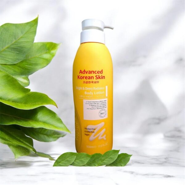 ADVANCED KOREAN SKIN BRIGHT AND DEWY BODY LOTION- 500ML