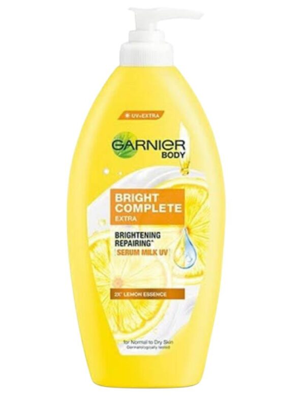 Garnier Bright Complete extra Moisturizing serum milk UV Body Lotion 400ml