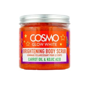 Cosmo Glow White Carrot oil and Kojic Acid Brightening Body Scrub