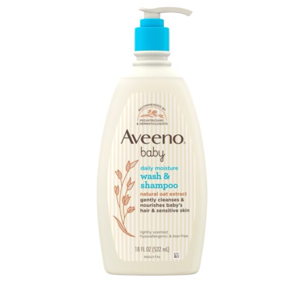 Baby Daily Moisture Wash & Shampoo