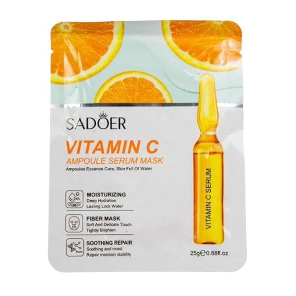 SADOER Vitamin C AMPOULE SERUM Mask 25g