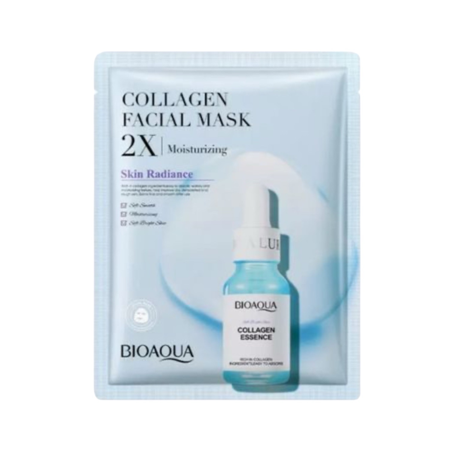 Bioaqua Collagen Facial Sheet Mask(soothing And Moisturising)