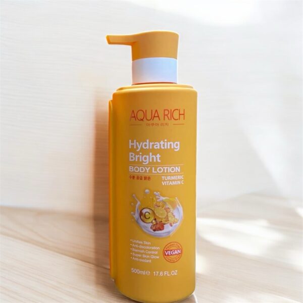 Aqua Rich Hydrating Body Lotion Tumeric +Vitamin