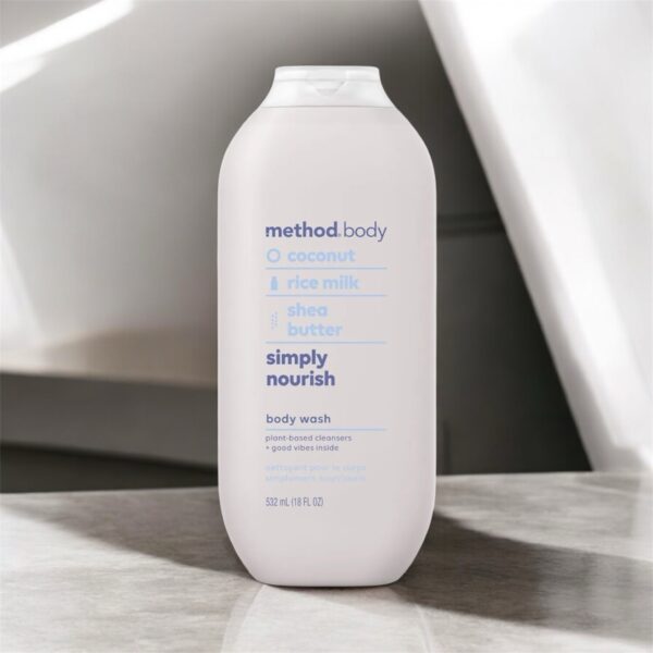 Method Body Wash, Simply Nourish, Coconut, 18 Fl Oz