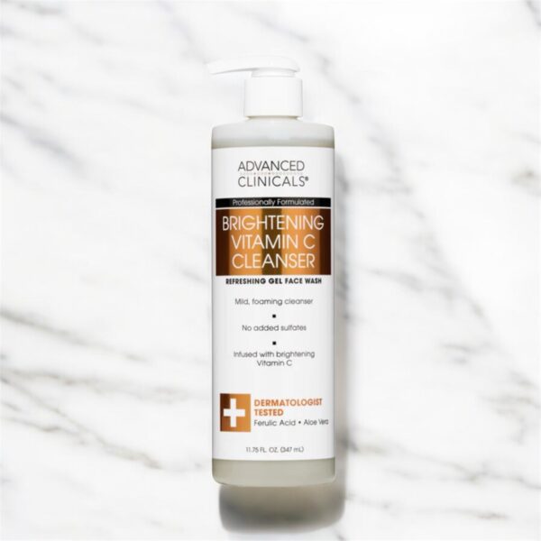 Advanced Clinicals Brightening Vitamin C Cleanser 347ml