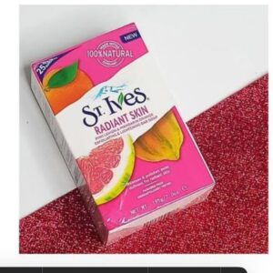 Ives Radiant Skin Exfoliating And Lightening Pink Lemon Bar Soap