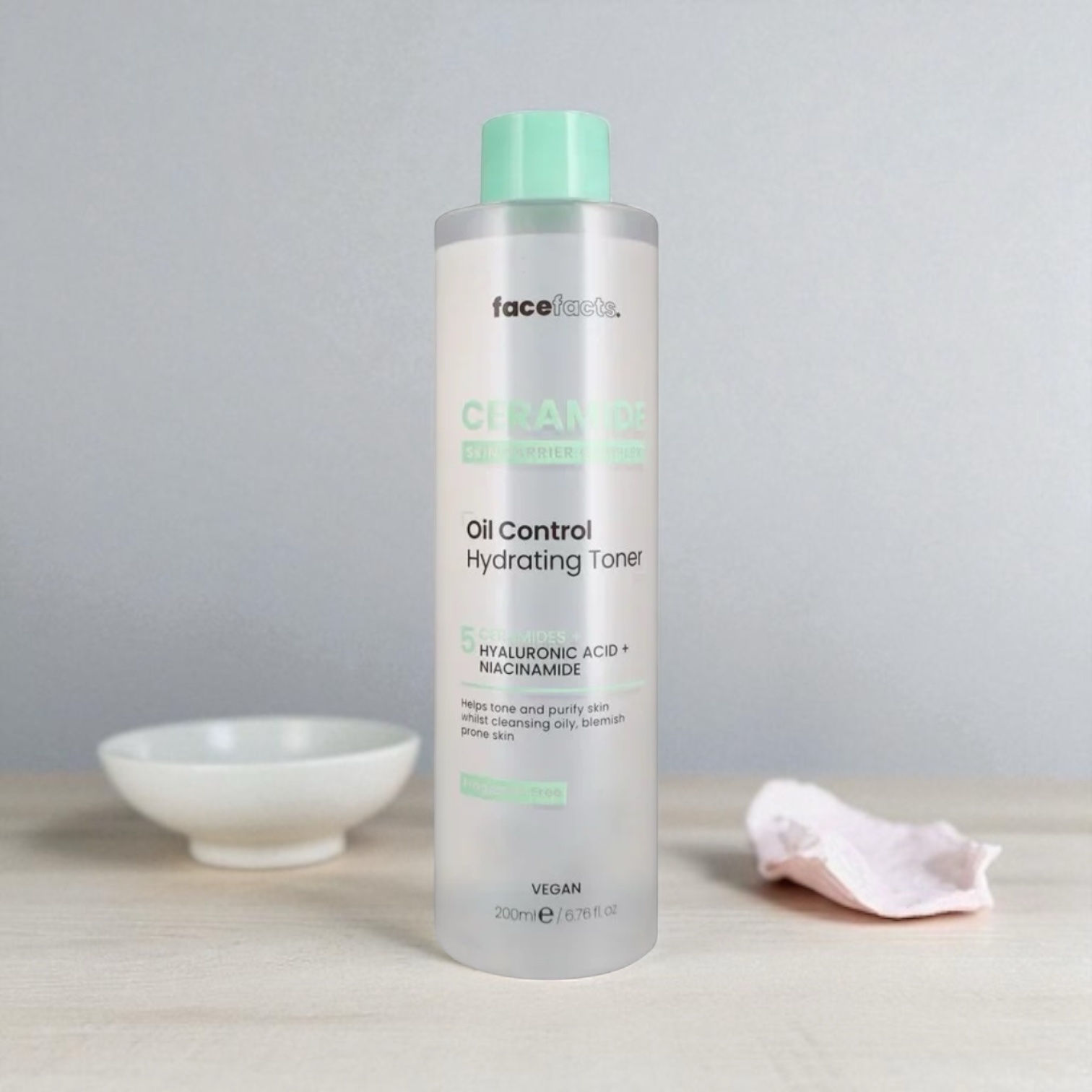 FACEFACTS -CERAMIDE Oil Control Hydrating Toner 200ml