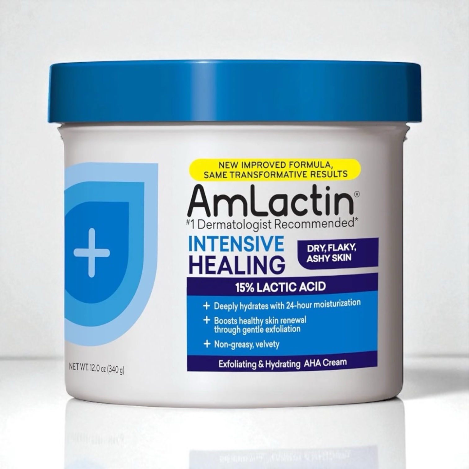 Amlactin Intensive Healing Cream with 15% Lactic Acid AHA 340g