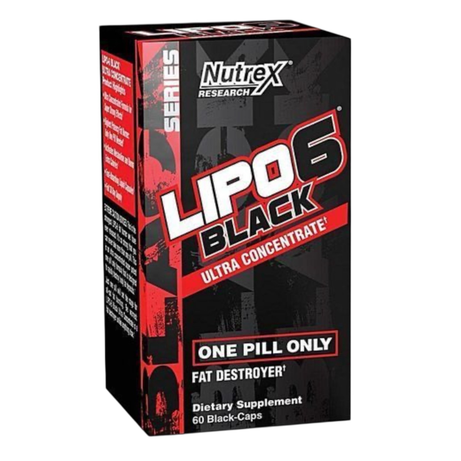 Nutrex RESEARCH Lipo 6 Black Ultra Concentrate Fat Destroyer