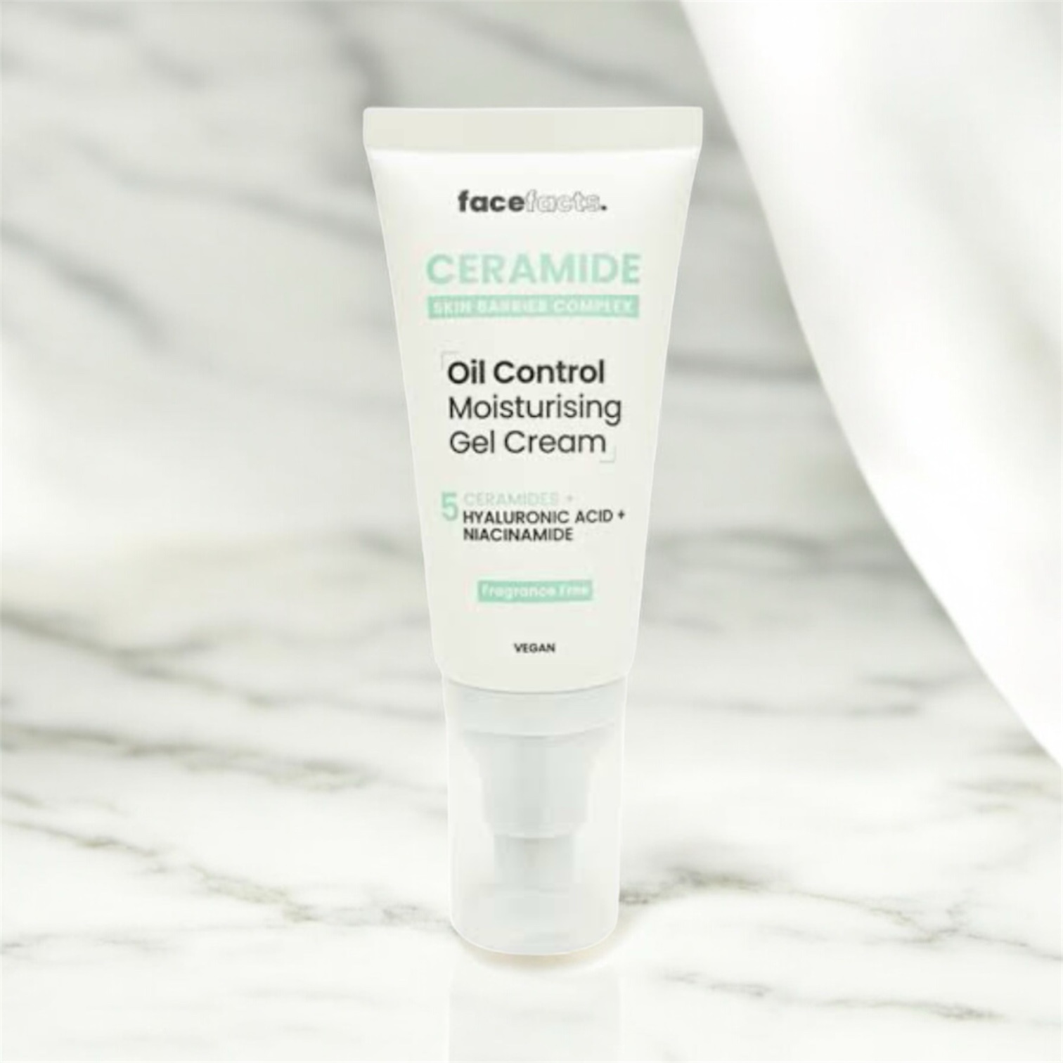 FaceFacts Ceramide Oil Control Moisturising Gel Cream 50ml