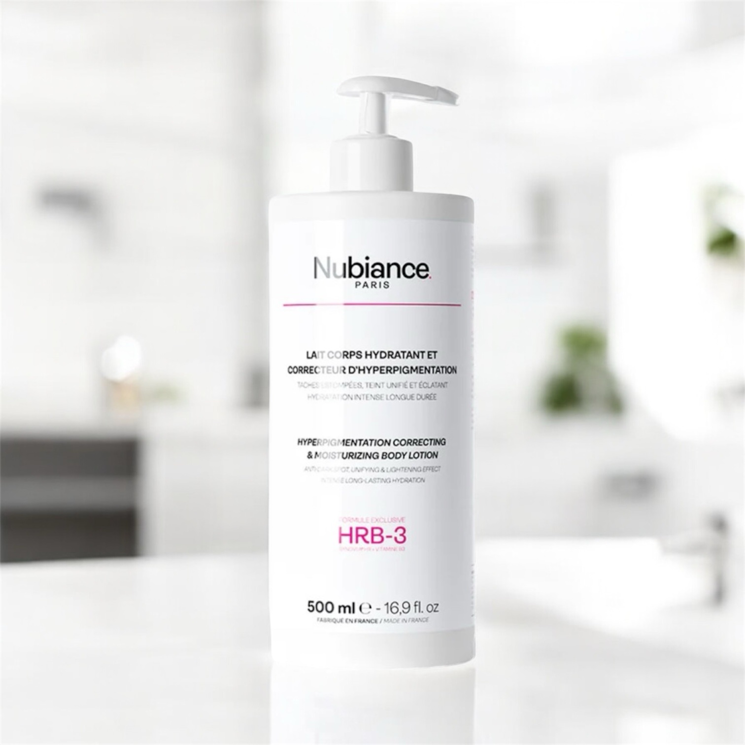 NUBIANCE PARIS Hyperpigmentation Correcting and Moisturizing Body Lotion HRB-3 500ml
