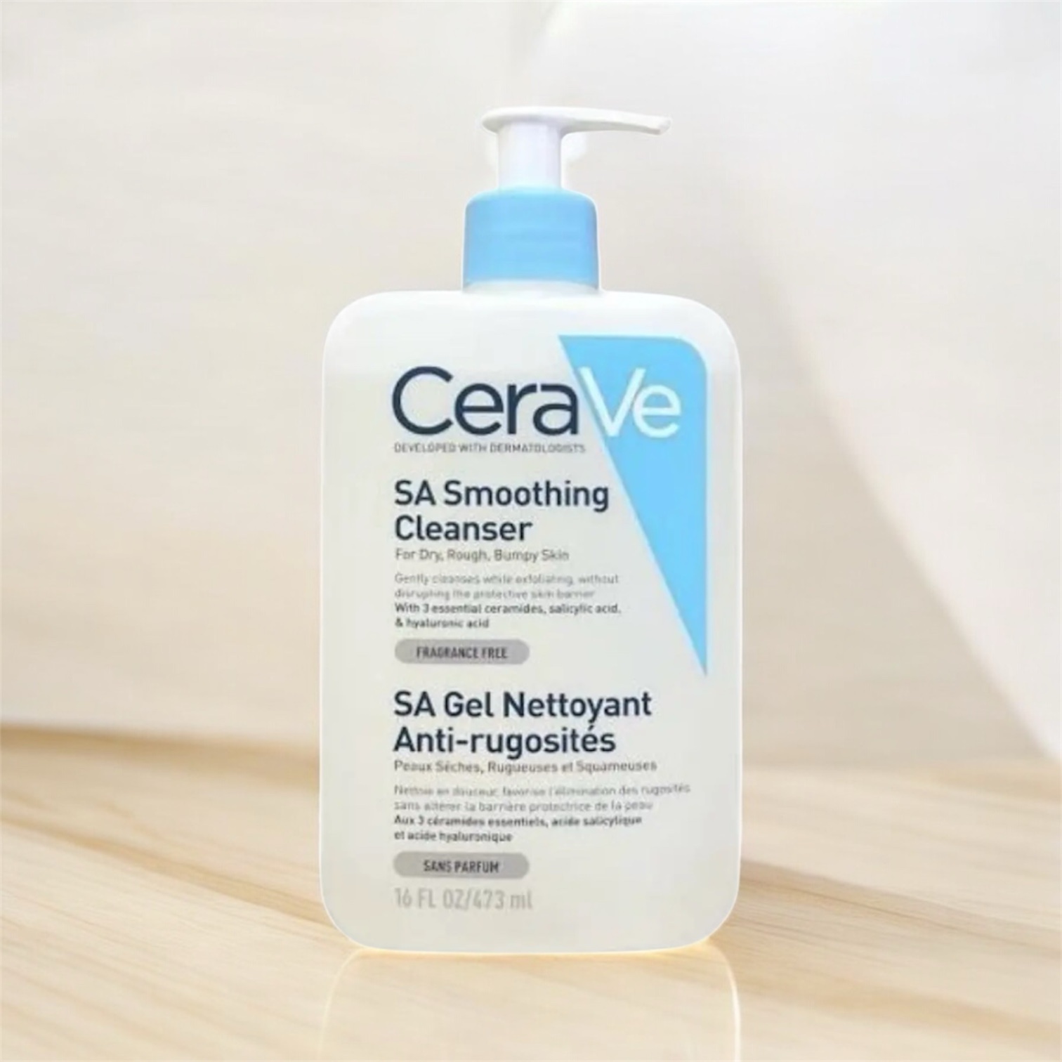 Cerave SA Smoothing Cleanser 16oz/473ml UK