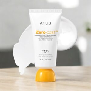 Anua Zero cast Moisturizing Finish Sunscreen