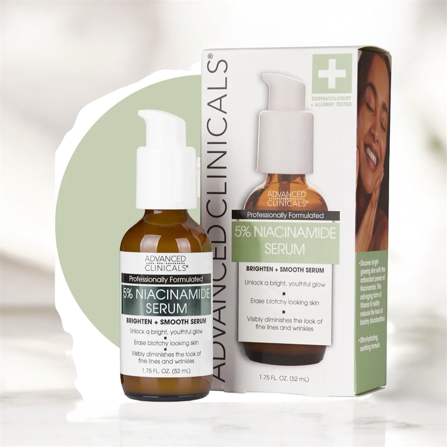 ADVANCED CLINICALS NIACINAMIDE SERUM- 52ML