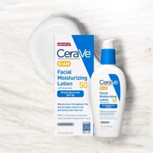 CeraVe AM Facial Moisturizing Lotion SPF 50