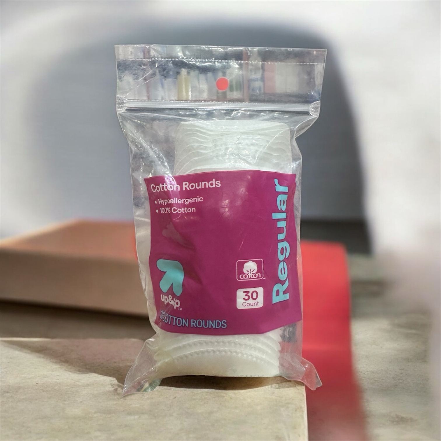 Up & Up Basic Cotton Rounds Pads-30 counts