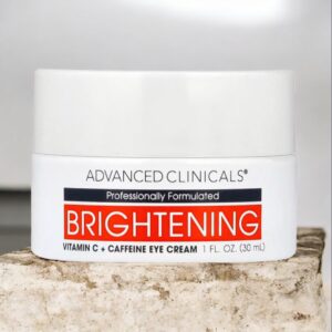 ADVANCED CLINICALS BRIGHTENING VITAMIN C+CAFFEINE EYE CREAM