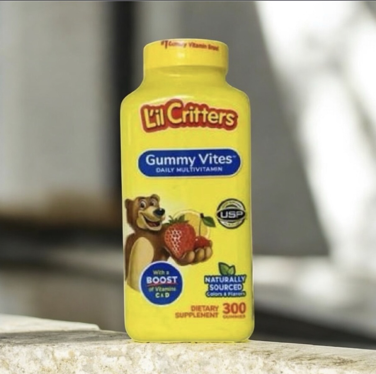 lil critters Gummy vites daily multivitamin (300 gummies)