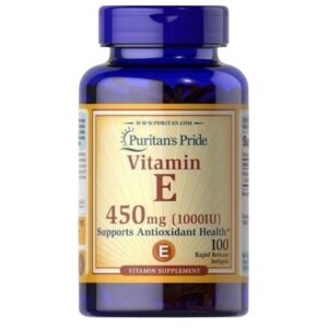 Puritan’s Pride Vitamin E 450 mg 100 Rapid Release Softgels