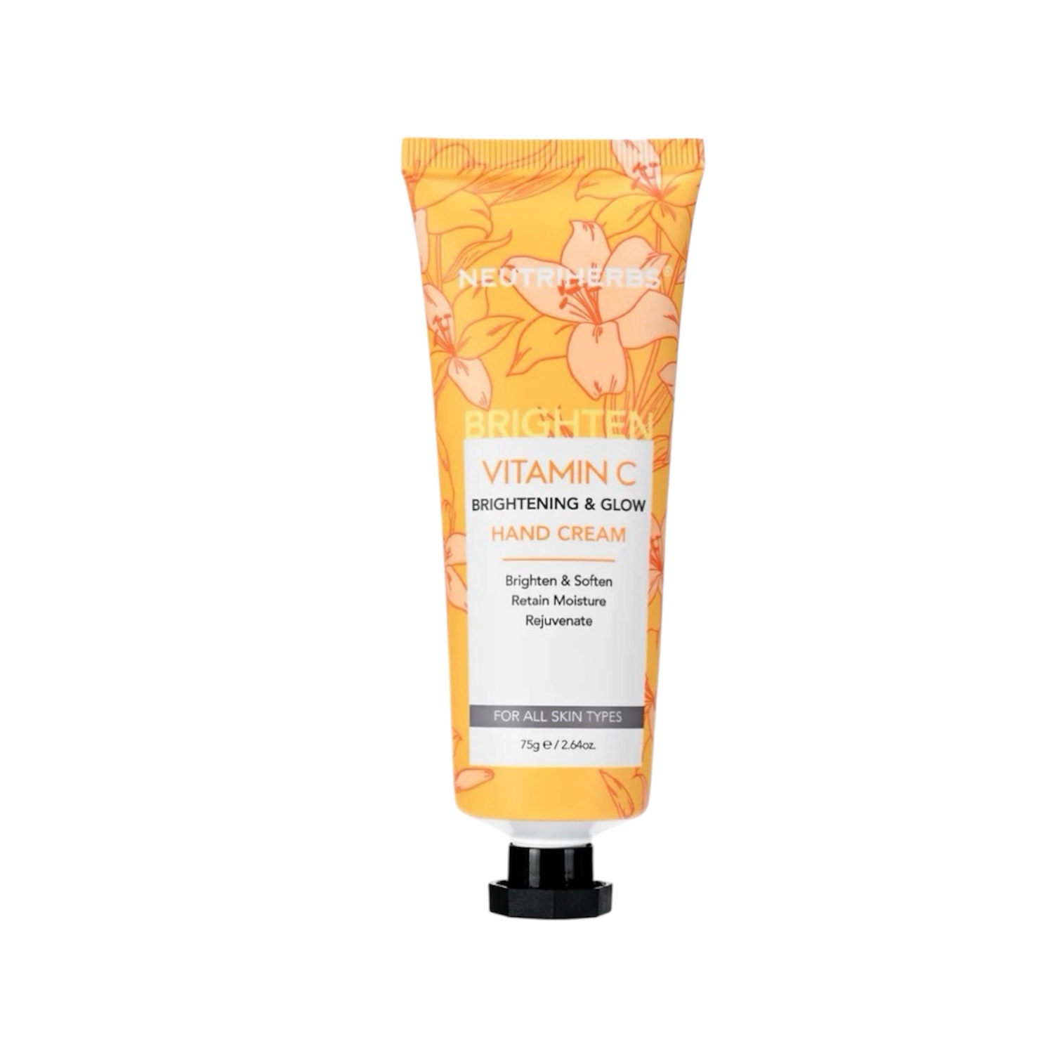 NEUTRIHERBS VITAMIN C BRIGHTENING & GLOW HAND CREAM - 75G