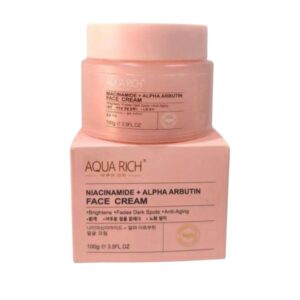 AQUA RICH Niacinamide and Alpha Arbutin face cream 100g