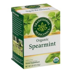 Organic spearmint tea