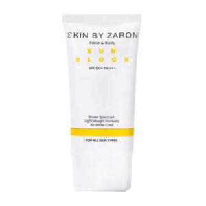SKIN BY ZARON Face and body (SUN BLOCK) SPF 50+ PA+++ 80g