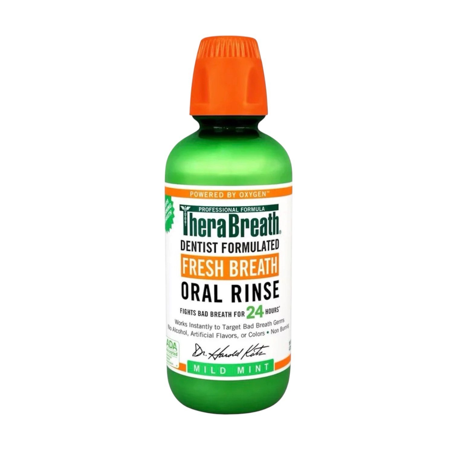 THERABREATH -Dentist Formulated Fresh Breath (Mild Mint) Oral Rinse 473ml