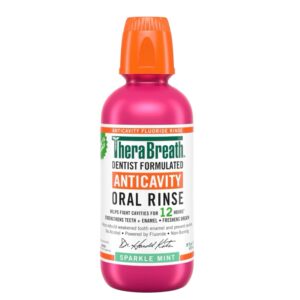 TheraBreath Anticavity Oral Rinse - Sparkle Mint