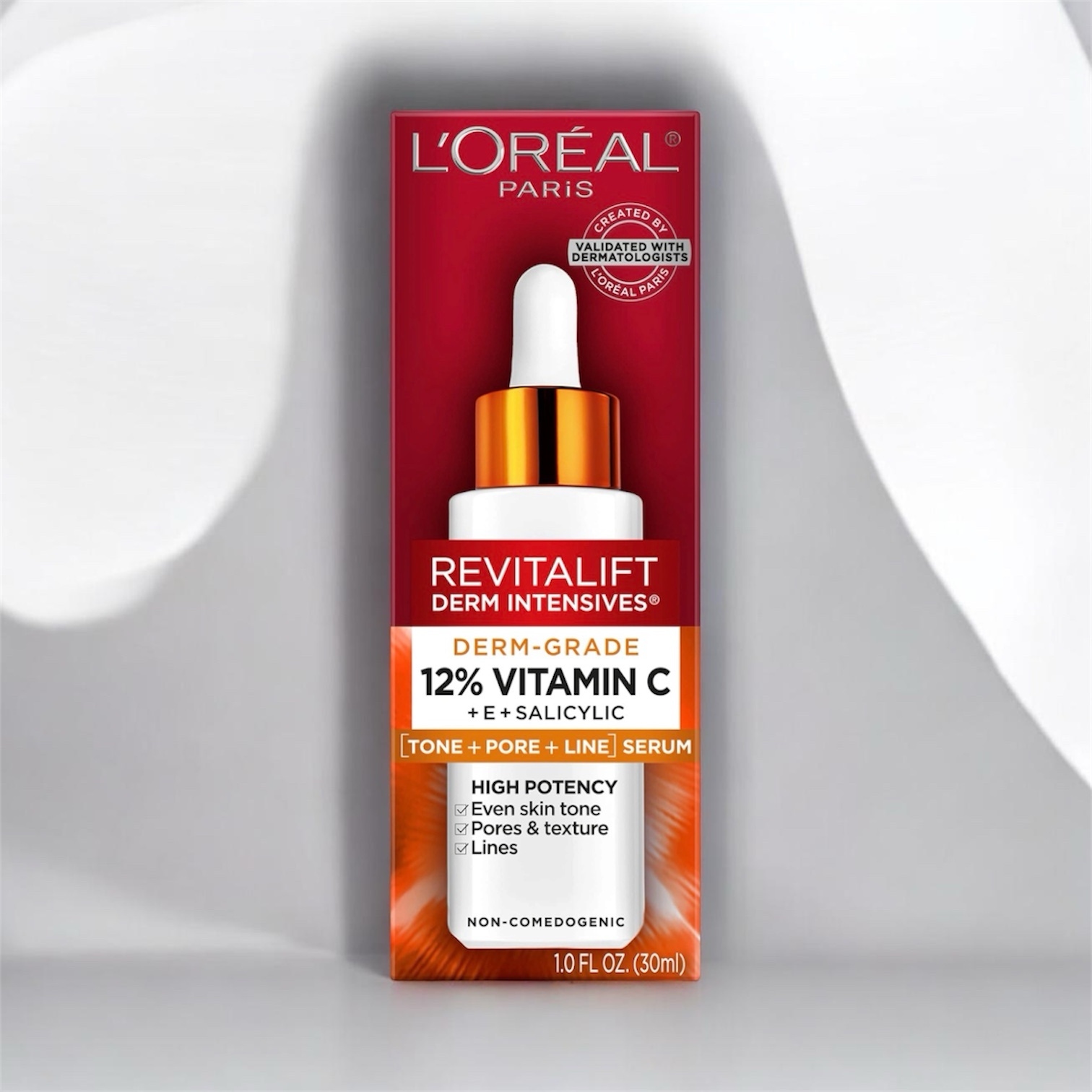 L'Oreal Paris Revitalift 12% Pure Vitamin C Serum, Brightening Serum