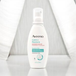 Aveeno Calm + Restore Redness Relief Foaming Cleanser