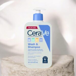 Cerave Baby Wash & Shampoo 16 oz/473ml US
