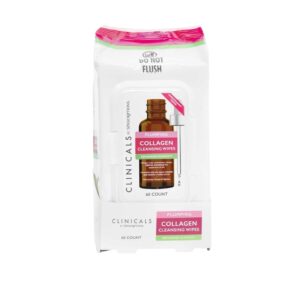 SpaScriptions Clinicals Collagen Cleansing Facial Wipes -30count