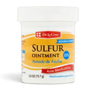 De La Cruz Maximum Strength Acne Treatment Ointment 2.6Oz