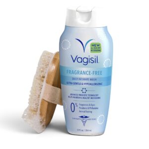 Vagisil Fragrance-Free Feminine Wash, Sensitive Skin, 12 Fl Oz