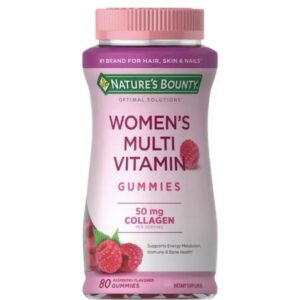 Nature’s Bounty Women Multi 50mg Collagen Vitamin 80 Gummies-Expires-Nov/October 2026