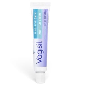 Vagisil Anti-Itch Cream With Hydrocortisone, Sensitive Skin, 1 oz (28 g)