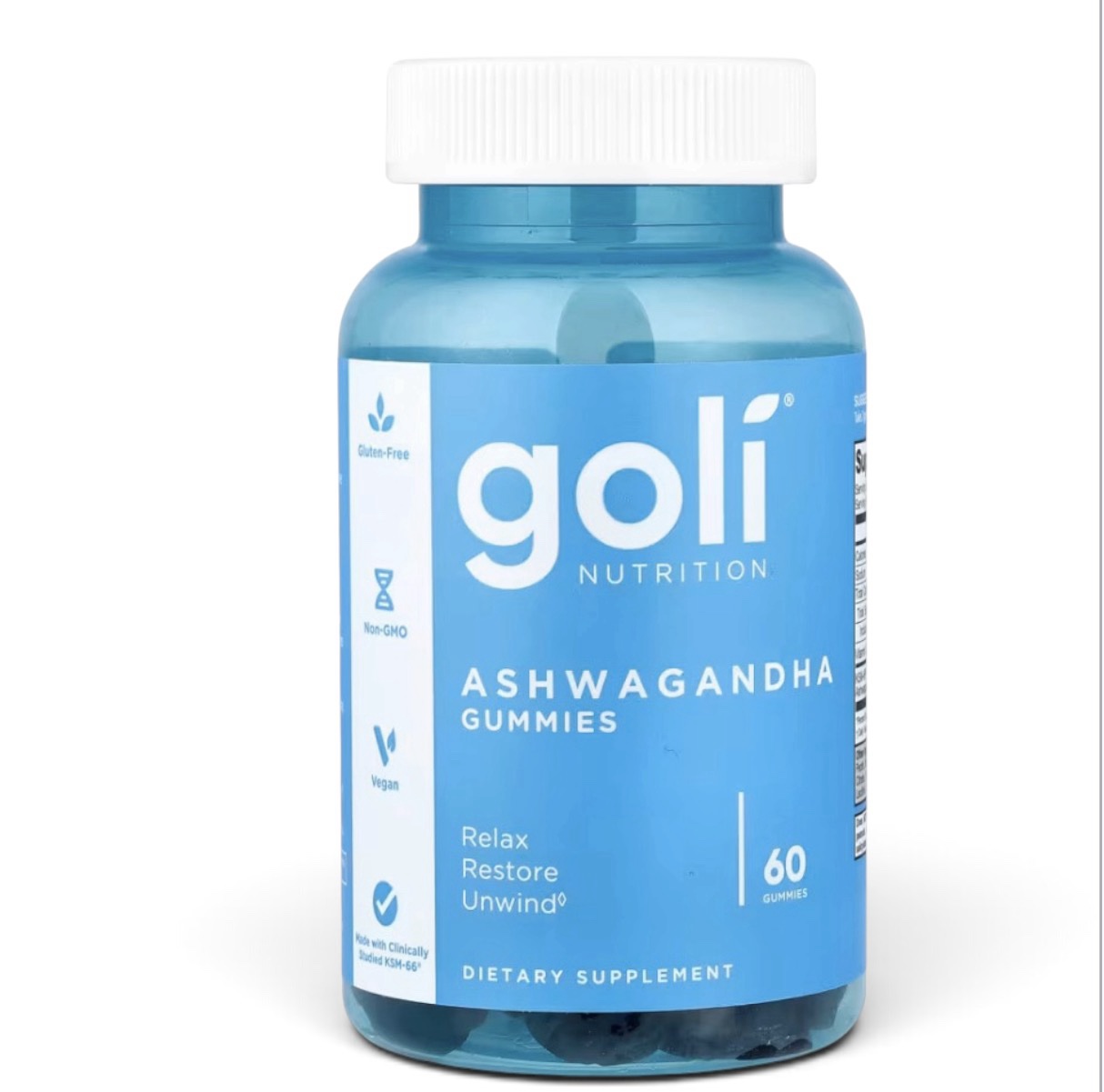 Goli Ashwagandha Gummies, 60 Gummies