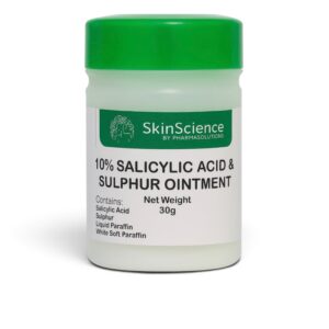 Skinscience 10% Salicylic Acid & Sulphur Ointment - 30g