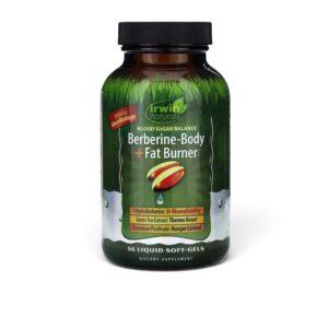 Berberine-Body + Fat Burner, 56 Liquid Soft Gels