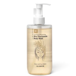 GLAMFOX GLOWING & MOISTURIZING RICE NIACINAMIDE BODY WASH - 500ML