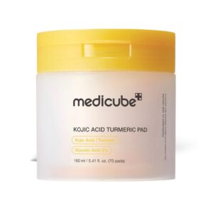 Medicube Kojic Acid Turmeric Pad – 70pcs