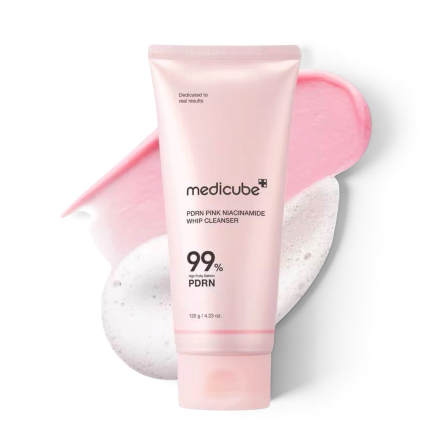 MEDICUBE PDRN Pink Niacinamide Whip Cleanser – 150ml