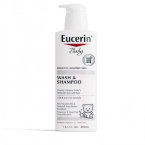 Eucerin Baby Wash and Shampoo 400ml